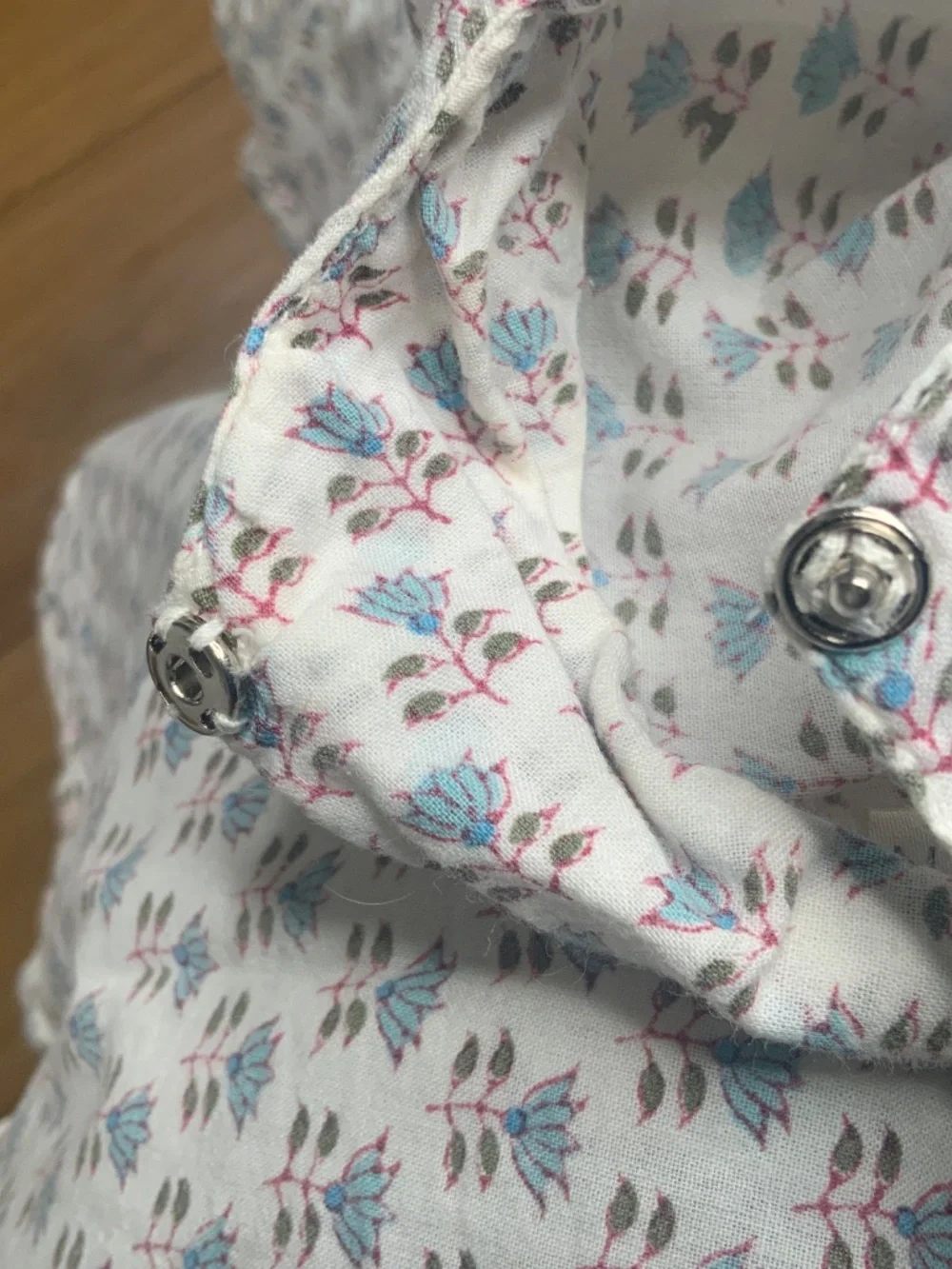 Muny Girls Flowered Cotton Dress Size 4